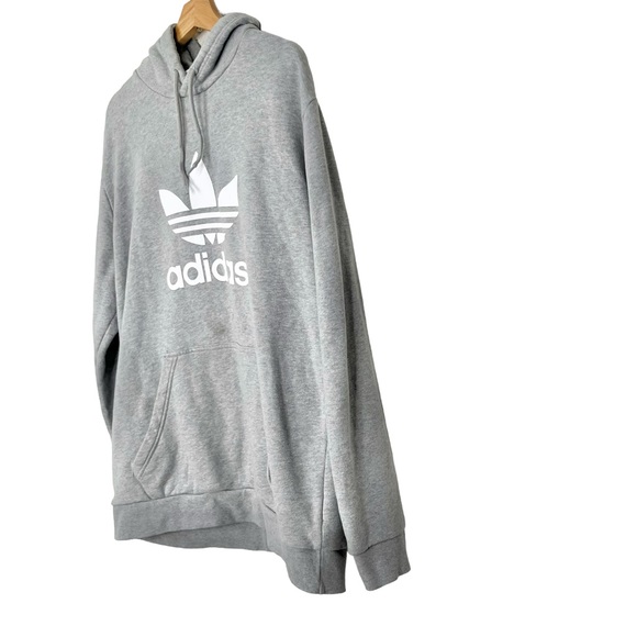 Adidas Adicolor Classic Trefoil Hoodie Sweatshirt - Picture 7 of 11